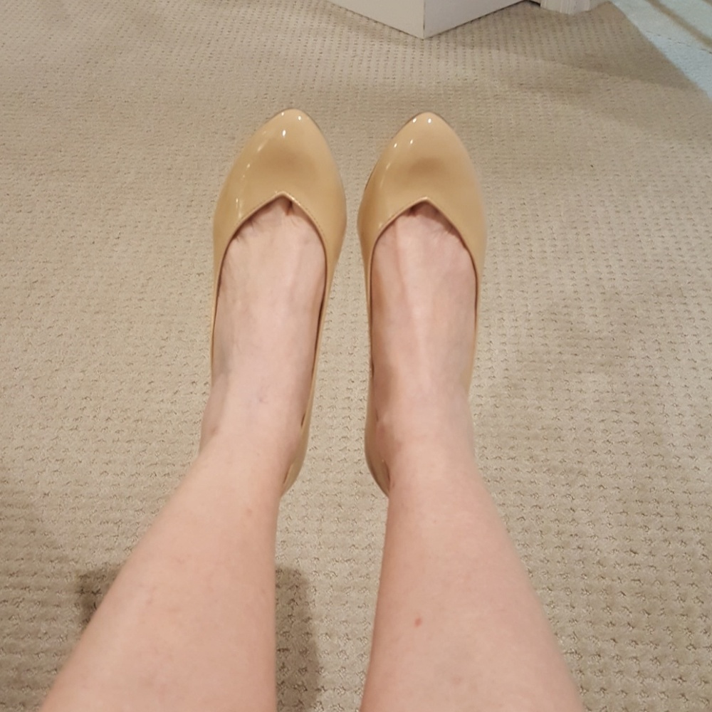 Abound Nude Patened Heels